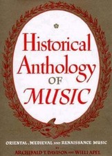 Historical Anthology of Music, Vol. 1: Oriental, Medieval, and Renaissance Music picture