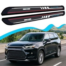 Alu Running Board Fit Toyota Grand Highlander 2024-2026 Side Step Pedal Nerf Bar picture