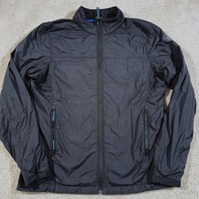 Kuhl The One Jacket Men's M Zip Up Windproof Water Resistant Fleece Lined Black picture