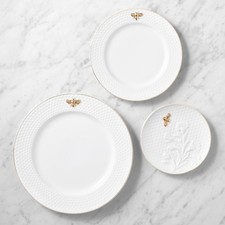 Honeycomb Embossed 12-Piece Dinnerware Set picture
