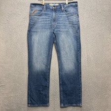 ARIAT M2 Legacy Jeans Mens 36x32 Brandon Blue Relaxed Stretch Boot Cut NEW picture
