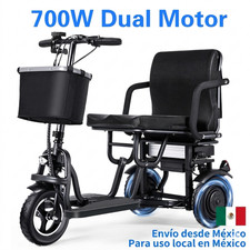 TopMate ES11 Scooter Eléctrico 3 Ruedas para Adultos y Mayores Motor Dual 700W picture
