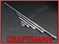 CRAFTSMAN 5pc 3/8 1.5in 3in 6in 10in 20in ratchet wrench socket extension set picture