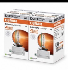 OSRAM Original Xenarc D3S Xenon HID Bulbs 35W Pair (2) Open Box picture