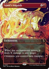 MTG FRA R Ajani's Anguish (Borderless) #367 NM picture