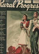 Rural Progress March 1939 FARM YOUTH LIGHTING FARM HOME beautiful ads picture