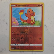 Pokemon TCG Charmander 023/185 Swsh04 Vivid Voltage Reverse Holo Common Eng picture