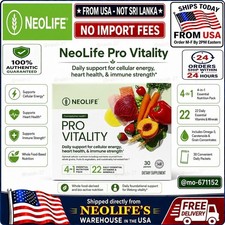 NeoLife Pro Vitality 30 Packets Daily Nutrition Omega-3 Vitamins NIB🚚From USA🚚 picture