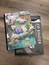 Vault X Zip Trading Card Binder 4 Pocket or 9 Pocket Exo-Tec Gengar Art picture