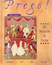 Prego:   An Invitation to Italian - Hardcover By Graziana Lazzarino - GOOD picture