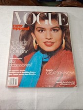 CINDY CRAWFORD'S 2nd VOGUE Christy Turlington AVEDON Porizkova October 1986 picture