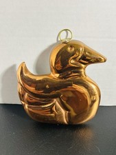 Vintage Adorable Copper Wall Hanging Duck Made in Korea picture