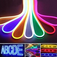 12V 2835 Neon Sign Flexible LED Strip Light Waterproof Silicone for DIY Bar Room picture