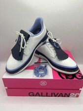G/FORE Women's Gallivan2R TUXEDO STRIPE Kiltie Golf Shoes - Size 7.5 - GLF000108 picture