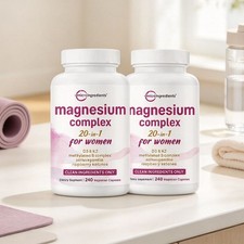 2PCS Micro Ingredients Magnesium 20-in-1 – 240 Veggie Caps for Women picture