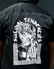 Dixxon Suicidal Tendencies Shirt Mens XL Workforce Black One Finger Flipskull  picture