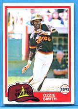 1981 Topps Baseball Card #254 Ozzie Smith (San Diego Padres) NM-MT picture