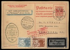 Austria 1931 Catapult Dampfer Bremen Only 19 Flown Cover 91068 picture