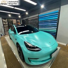 Electro Gloss Tiffany Blue Car Wrap 5ftx50ft PET Vinyl Film Self Adhesive Body picture