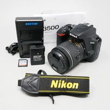 Nikon D3500 24.2MP with 18-55mm VR Lens Kit DSLR Camera - 2,115 Clicks picture