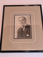 VTG Very Rare Signed Photo of Jack Dempsey 