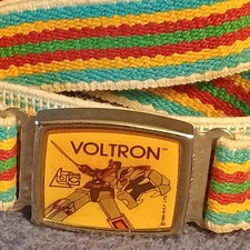 Vtg Voltron Kids Belt picture