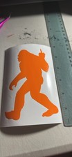 Sasquatch Middle Finger Decal 5x3 picture