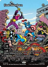 Final Showdown - Borderless NM-Mint Marvel Universe MTG picture