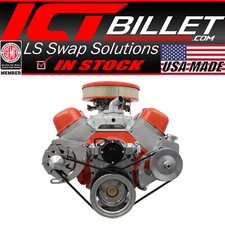 BBC Alternator & Power Steering Pump Accessory Drive Brackets Kit for Electri... picture