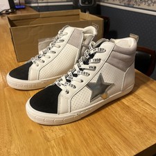Vintage Havana Womens Lester Fashion Sneaker, Hightop Shoe 6.5 picture