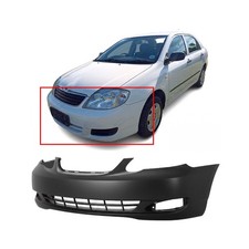 2005-2008 Toyota Corolla Sedan Primed Front Bumper Cover TO1000297 521190Z938 picture