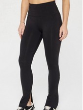 FABLETICS Define Split Hem Pant, Black - Size M picture