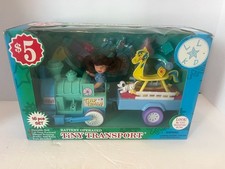 Rare find Vintage Lil Kidz Tiny Transport Battery Operated 16 Pcs toy Set Item picture