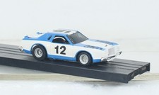 Aurora AFX 1956 Magna-Traction Thunderbird Stock Car White Blue #12 HO Scale picture