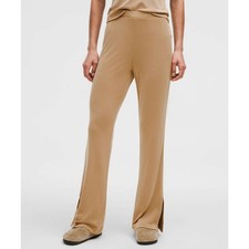 Lululemon Drapey Softstreme Flared Pant Filbert Tan Size Small picture