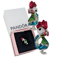 New 100% Authentic PANDORA 925 Disney Moana Heihei Rooster Charm 794644C01 picture