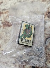 Leo Pin Teenage Mutant Ninja Turtles 1992 Mirage Leonardo Sealed Made In USA picture