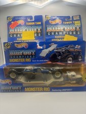 Hot Wheels Vintage 1991 Bigfoot Champions Tower Tires/ Monster Rig/ Terror Tank picture