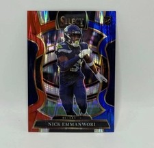 2025 Panini Select NFL  #15 Nick Emmanwori Red And Blue Shock Concourse RC picture