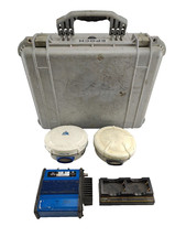 TWO Trimble R6 & R8 GPS Receivers, PDL4335, 61116-00 W/CASE picture