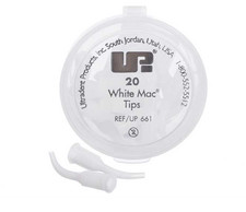Ultradent 661 White Mac Dispensing Dental Delivery Tips Plastic 20/Pk picture