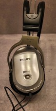 Philips SBCHN110 SBC HN110 Noise Canceling Headphones Silver Genuine EUC  picture