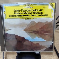 Herbert von Karajan Grieg Sibelius CD picture