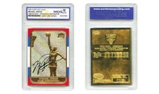 MICHAEL JORDAN 1998 FLEER 23K Gold Card PRIZM HOLO Rookie '86 Design GEM MINT 10 picture
