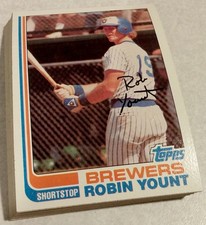 Robin Yount 1982 TOPPS #435  Milwaukee Brewers HOF picture