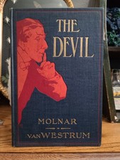 1908 The Devil By Molnar Van Westrum  - Antique Play Devil Satan Book picture