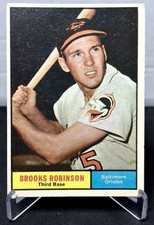 1961 Topps Brooks Robinson #10 Baltimore Orioles 💎HOF💎 picture
