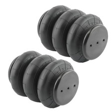 2 Pcs Triple Bellow Air Spring Bag for Dodge Ram 1500 3500 for GMC 2600 lb picture
