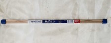 Lucas Milhaupt Sil-Fos 15 15% Silver Brazing Alloy Rods HVAC Grade 1LB 28 Rods picture