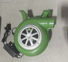80W Electric Air Blower Fan 100-240V Variable Speed for BBQ Fireplace Grill picture